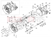 MOTOGUZZI V85 TT Strada (EU) Gear box / Selector / Shift cam