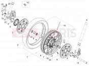 MOTOGUZZI V85 TT Travel (EU) Front wheel