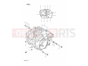 SUZUKI DR125S F (1985) 3 - CRANKCASE