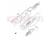 SUZUKI DR125SE S (1995) (E04) 31 - FRAME COVER (MODEL R/S/T)