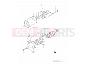 SUZUKI DR125SE R (1994) (E28) 16 - STARTING MOTOR