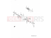SUZUKI DR125SE R (1994) (E28) 27 - FOOTREST