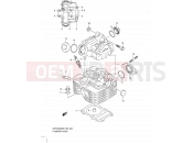 SUZUKI DR125SM K9 (2009) (E02) 2 - CYLINDER HEAD