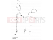 SUZUKI DR125SM K9 (2009) (E02) 39 - HANDLEBAR