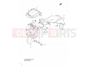 SUZUKI DR125SM K9 (2009) (E02) 42 - REAR FENDER