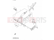 SUZUKI DR125SM K9 (2009) (E02) 50 - REAR SWINGING ARM