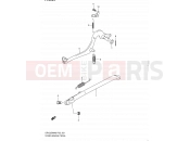 SUZUKI DR125SM K9 (2009) (E19) 31 - STAND-BRAKE PEDAL