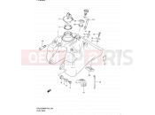 SUZUKI DR125SM L0 (2010) (E02) 34 - FUEL TANK