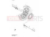 SUZUKI DR125SM L0 (2010) (E19) 47 - FRONT WHEEL