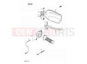 SUZUKI DR200 M (1991) 40 - RIGHT HANDLE SWITCH