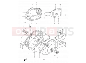 SUZUKI DR200SE Y (2000) 4 - CRANKCASE COVER