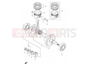 SUZUKI DR200SE Y (2000) 5 - CRANKSHAFT