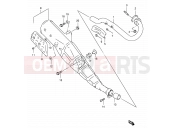 SUZUKI DR200SE Y (2000) 11 - MUFFLER