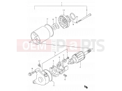 SUZUKI DR200SE Y (2000) 16 - STARTING MOTOR