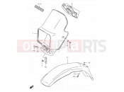 SUZUKI DR200SE Y (2000) 32 - HEADLAMP COVER