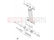 SUZUKI DR200SE Y (2000) 45 - REAR CUSHION LEVER