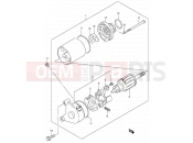 SUZUKI DR200SE K1 (2001) (E03,E28,E33) 16 - STARTING MOTOR (MODEL K1)