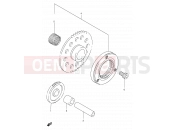 SUZUKI DR200SE K1 (2001) (E24) 6 - STARTER CLUTCH