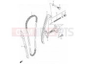 SUZUKI DR200SE K1 (2001) (E24) 8 - CAM CHAIN