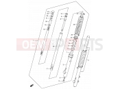SUZUKI DR200SE K1 (2001) (E24) 39 - FRONT DAMPER