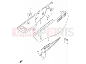 SUZUKI DR200SE K2 (2002) (E03,E28,E33) 32 - FRAME COVER