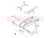 SUZUKI DR200SE K2 (2002) (E03,E28,E33) 45 - REAR SWINGING ARM