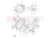 SUZUKI DR200SE K3 (2003) (E06,E24) 4 - CRANKCASE COVER