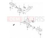SUZUKI DR200SE K3 (2003) (E06,E24) 28A - FOOTREST (MODEL K2/K3/K4/K5 E24)