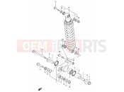 SUZUKI DR200SE K3 (2003) (E06,E24) 45 - REAR CUSHION LEVER
