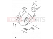 SUZUKI DR200SE K4 (2004) (E03,E28,E33) 29A - FUEL TANK (MODEL K4/K5)