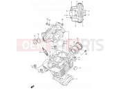 SUZUKI DR200SE K5 (2005) (E03,E28,E33) 1A - CYLINDER HEAD