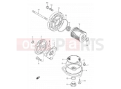 SUZUKI DR200SE K5 (2005) (E06,E24) 12 - OIL PUMP