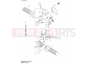 SUZUKI DR200SE K5 (2005) (E06,E24) 34B - HANDLE LEVER (MODEL K2 E06,P09,MODEL K3/K4/K5 E06)