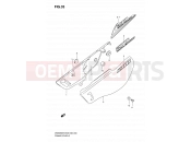 SUZUKI DR200SE K6 (2006) (E03,E28,E33) 33 - FRAME COVER (MODEL K6/K7/K8)