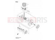 SUZUKI DR200SE K7 (2007) (E06,E24) 6 - CRANKSHAFT