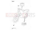 SUZUKI DR200SE K7 (2007) (E06,E24) CIMKE - FELIRAT