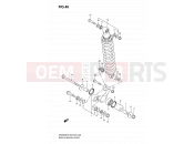 SUZUKI DR200SE K8 (2008) (E03,E28,E33) 46 - REAR CUSHION LEVER