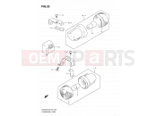SUZUKI DR200SE K8 (2008) (E06,E24) 25 - TURN SIGNAL LAMP (E06)