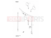 SUZUKI DR200SE K8 (2008) (E06,E24) 40 - HANDLE BAR (E06)