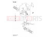 SUZUKI DR200SE K8 (2008) (E06,E24) 42B - HANDLE LEVER (MODEL L0 E06)