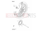 SUZUKI DR200SE K8 (2008) (E06,E24) 48 - FRONT WHEEL