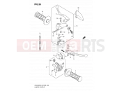 SUZUKI DR200SE K9 (2009) (E03,E28,E33) 36 - HANDLE LEVER (MODEL K6/K7/K8/K9)