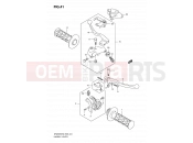 SUZUKI DR200SE K9 (2009) (E06,E24) 41 - HANDLE LEVER (MODEL K6/K7/K8/K9 E24)