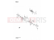 SUZUKI DR200SE L0 (2010) (E06,E24) 31 - FOOTREST (E06)
