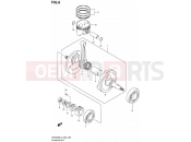 SUZUKI DR200SE L2 (2012) (E24) 6 - CRANKSHAFT