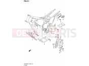 SUZUKI DR200SE L2 (2012) (E24) 31 - FRAME (DR200SEL2 E06)