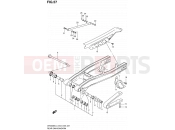 SUZUKI DR200SE L3 (2013) (E03,E28,E33) 57 - REAR SWINGINGARM