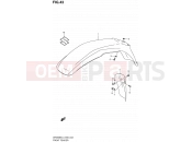 SUZUKI DR200SE L3 (2013) (E06) 43 - FRONT FENDER