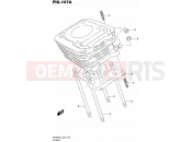 SUZUKI DR200SE L5 (2015) (E06) 107A - CYLINDER