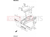 SUZUKI DR200SE L5 (2015) (E06) 541A - REAR SWINGINGARM